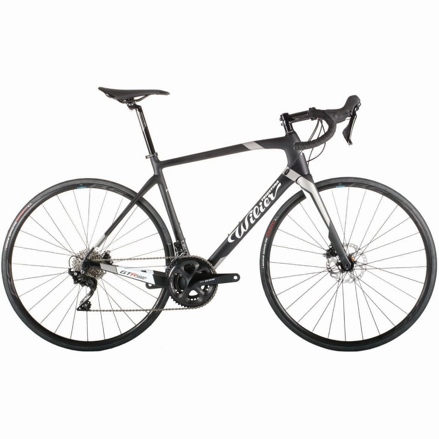 Wilier Triestina GTR Team Disc 105 Carbon Road Bike 2023 - Black & Silver
