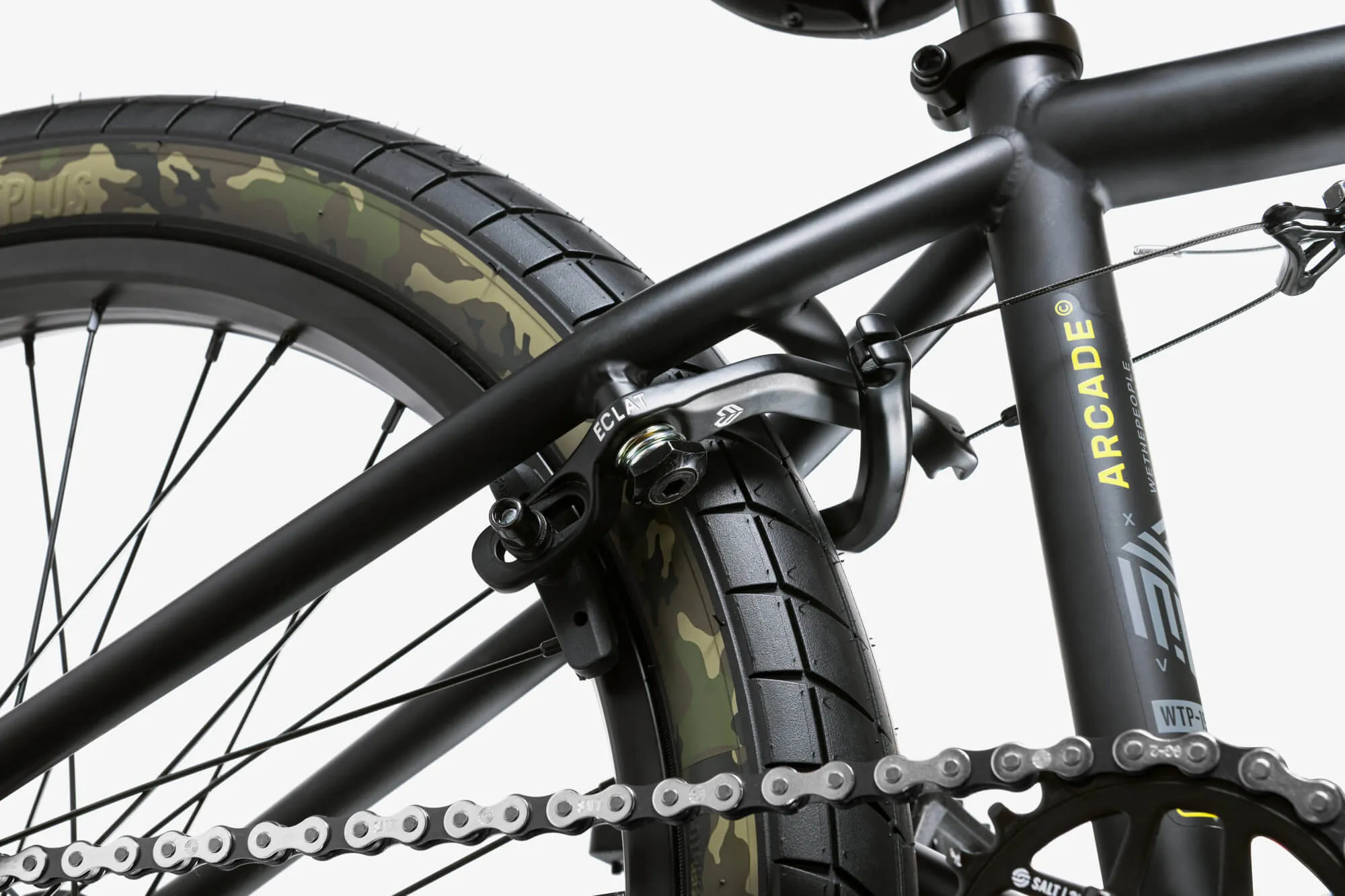 WTP Arcade 20.5 TT Complete BMX Bike - Matt Black